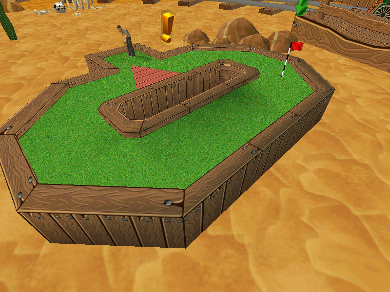 Crazy Golf World Tour screenshot 3 for Playstation 2